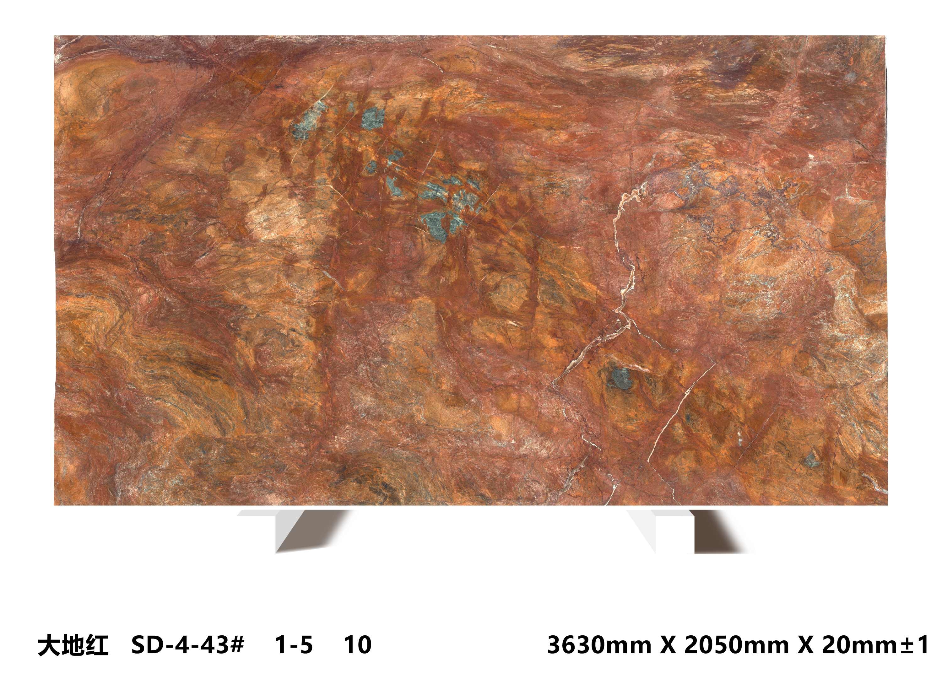 EARTH RED Slab 9